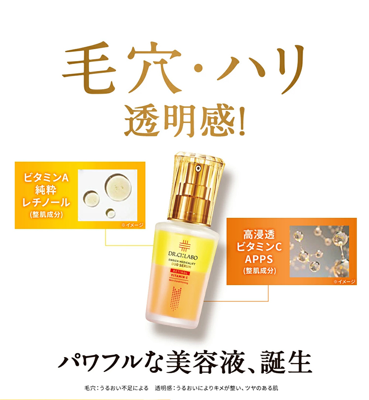 DR.CI:LABO VC100ローション　デュオセラム　おまけ付き Dr.Ci：Labo（ドクターシーラボ） [EC限定]VCローション150mLポンプ+