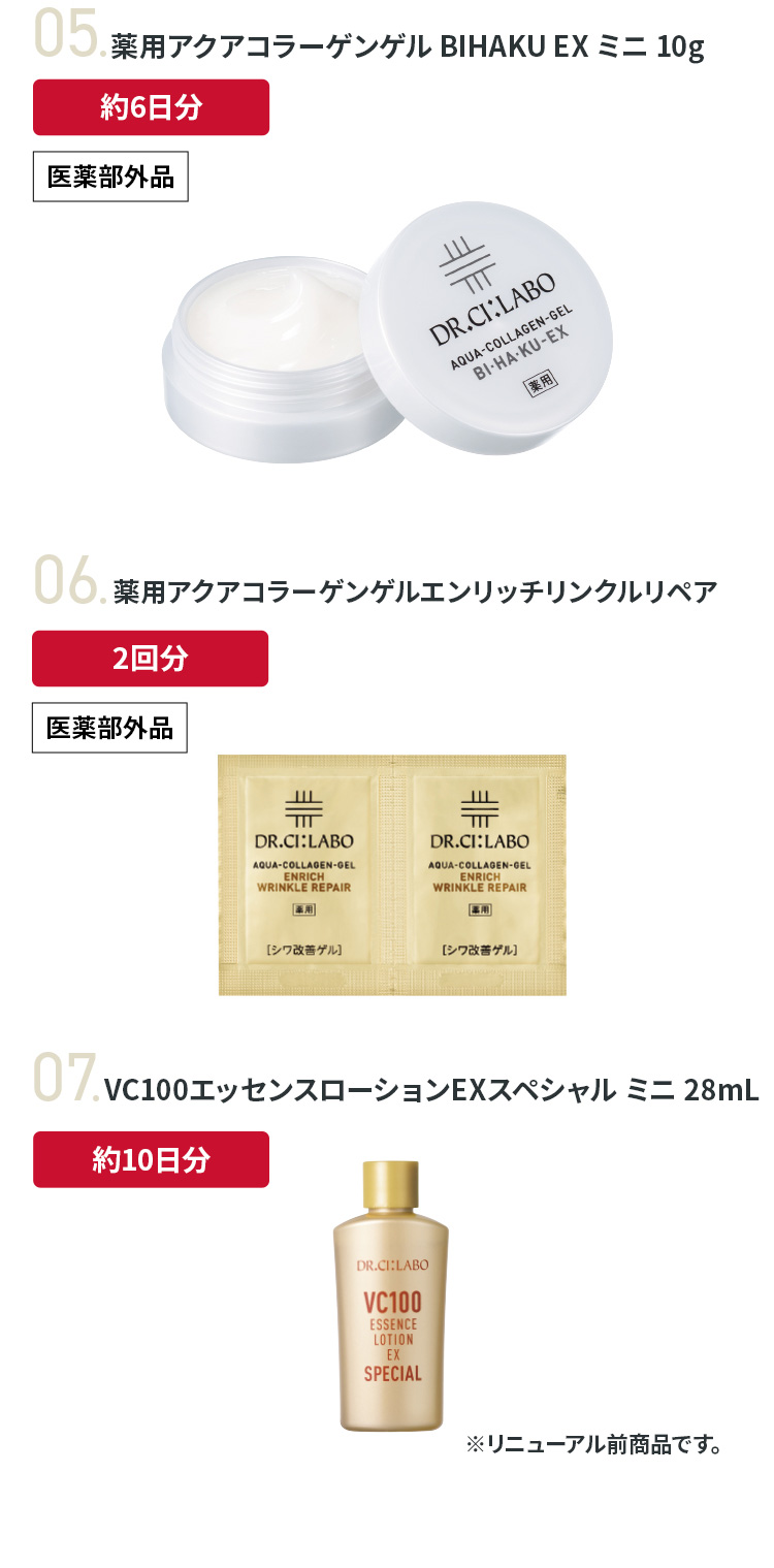 Dr.Ci：Labo（ドクターシーラボ） 薬用BIHAKUゲル福袋(120g)2026