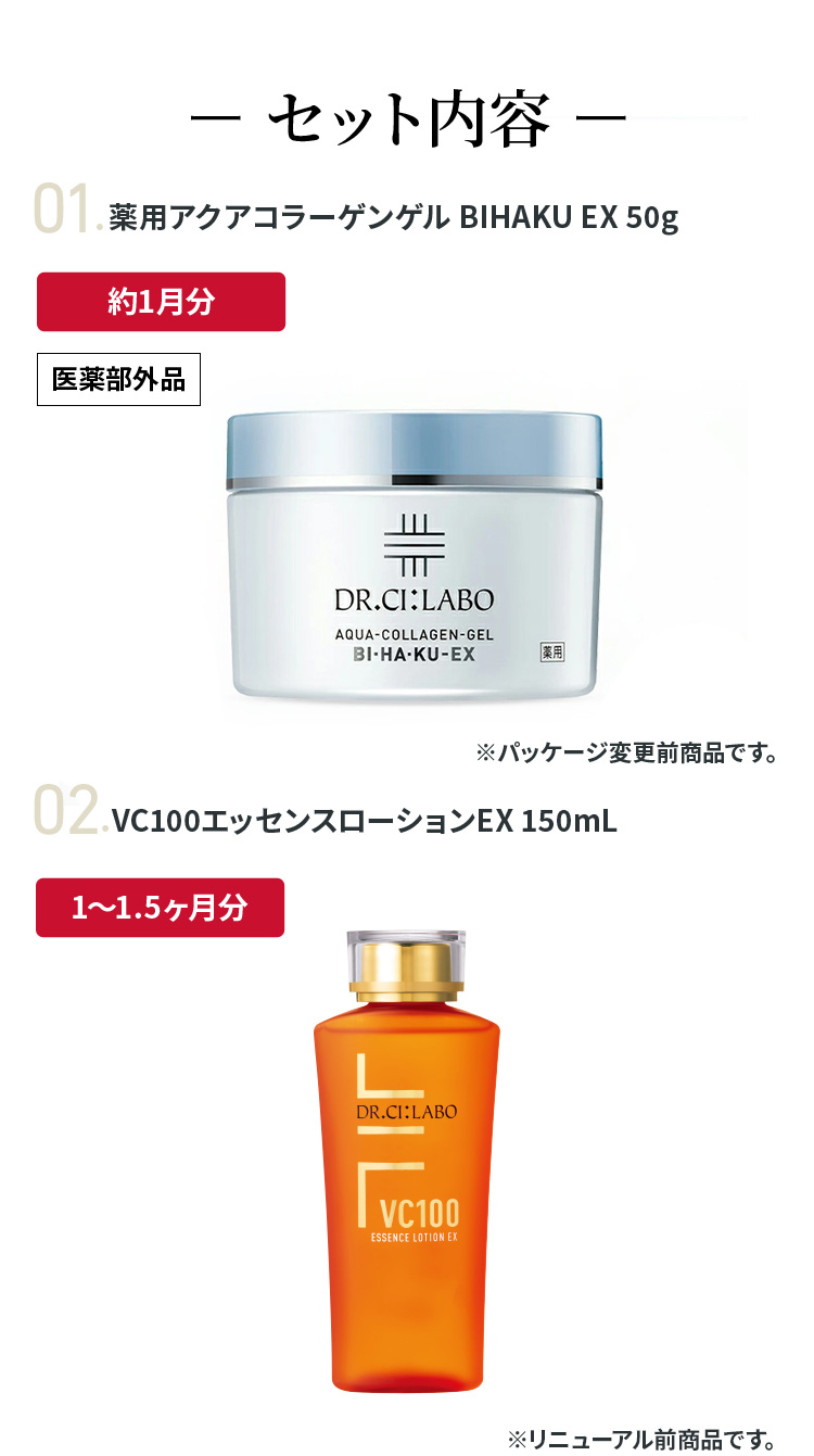 Dr.Ci：Labo（ドクターシーラボ） 薬用BIHAKUゲル福袋(50g)2026 アクア