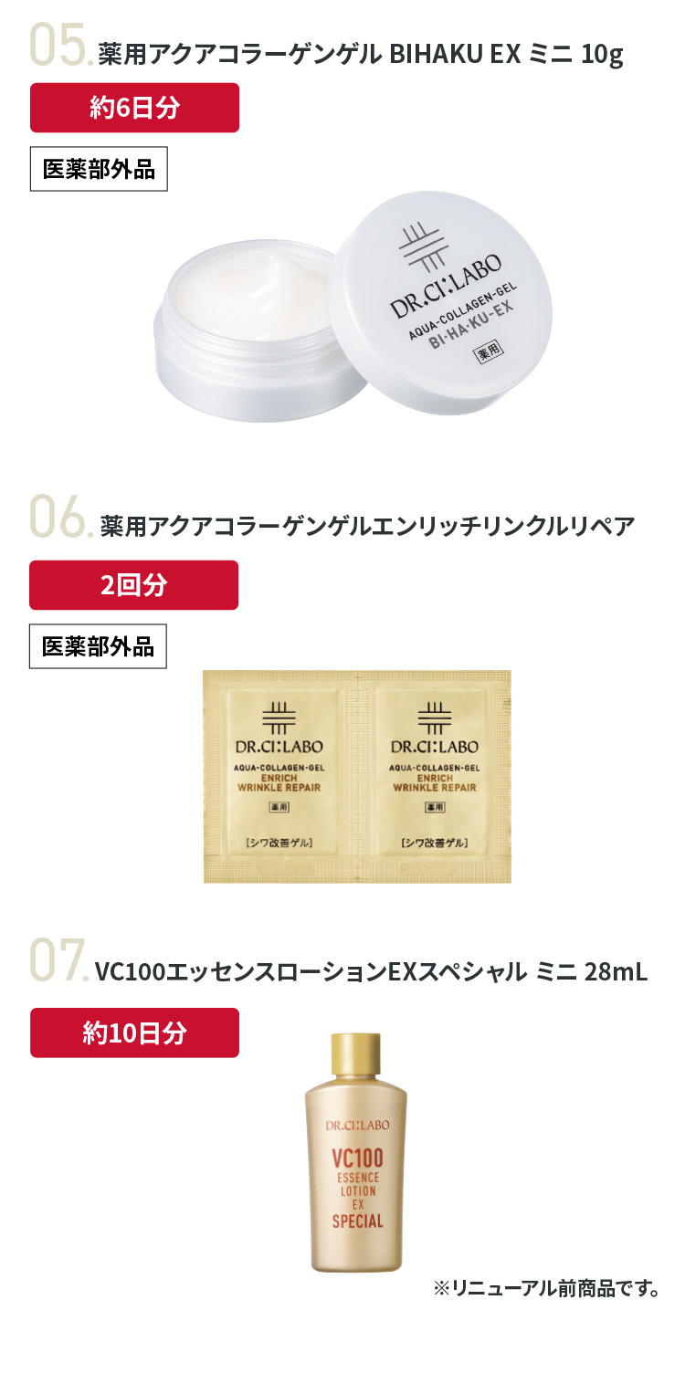 Dr.Ci：Labo（ドクターシーラボ） 薬用BIHAKUゲル福袋(50g)2026 アクア