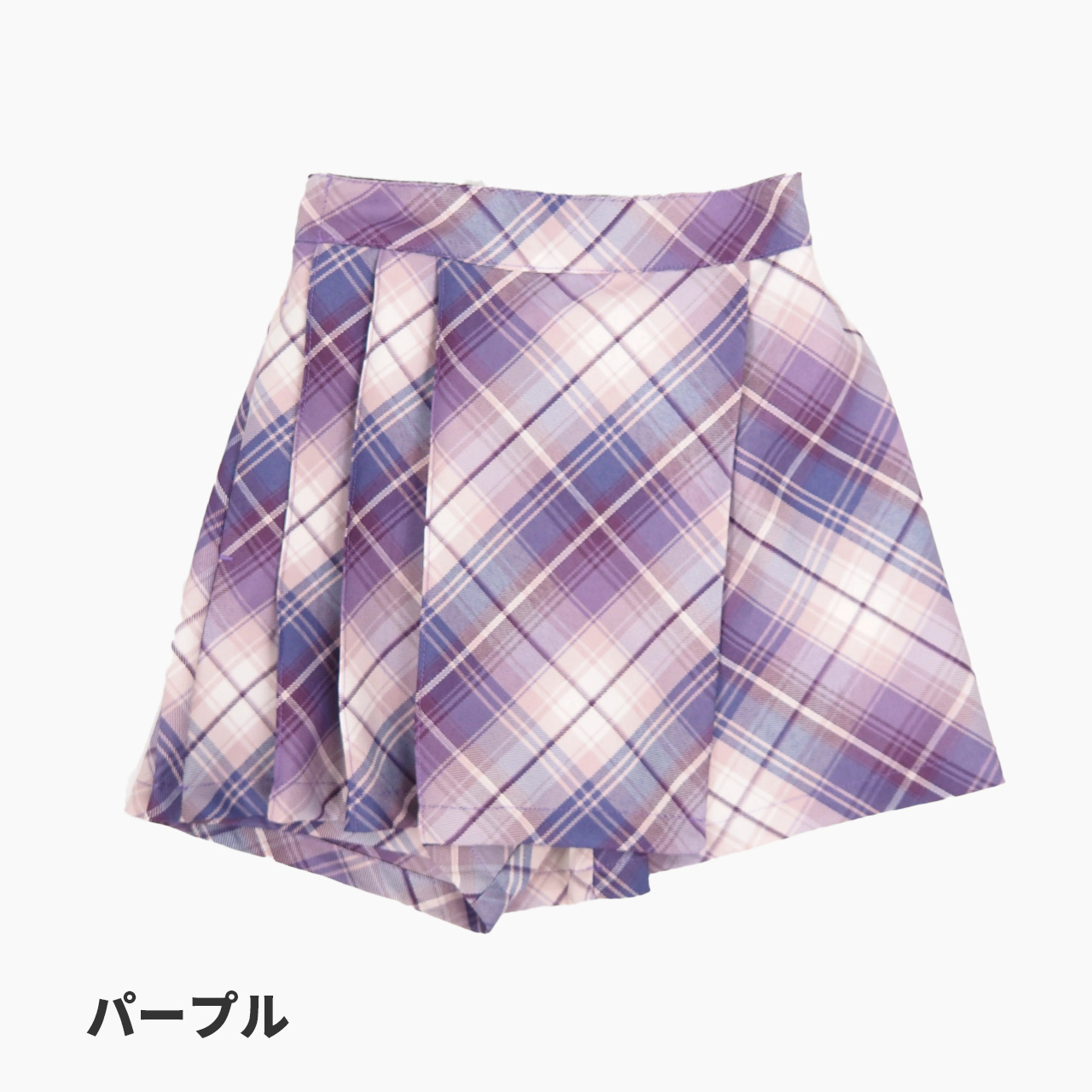 スコート スカート キュロット ガールズパンツ チェック 子供服 女の子