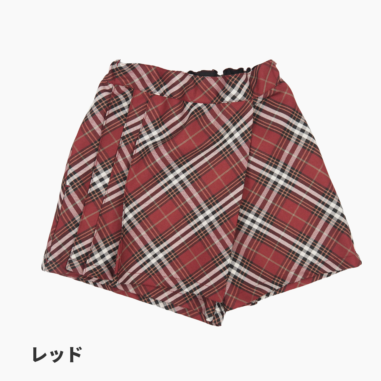 スコート スカート キュロット ガールズパンツ チェック 子供服 女の子