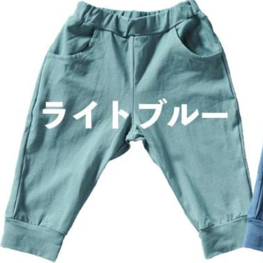 7分丈パンツ 裾リブ 子供服 キッズパンツ パンツ 男の子 女の子 カジュアル キッズ ジュニア 半ズボン ボトムス 通園 通学 小学生 韓国子供服｜ciaociaokids｜13