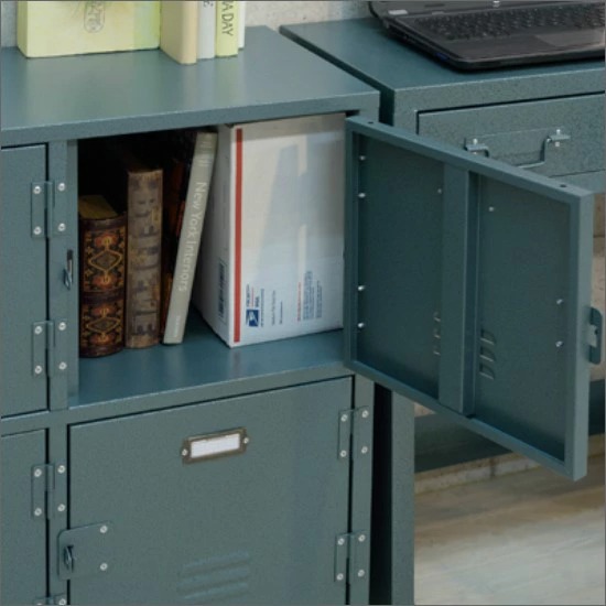 キャスター付き 2扉 ロッカー チェスト 幅39 ロッカー風 おしゃれ 2段