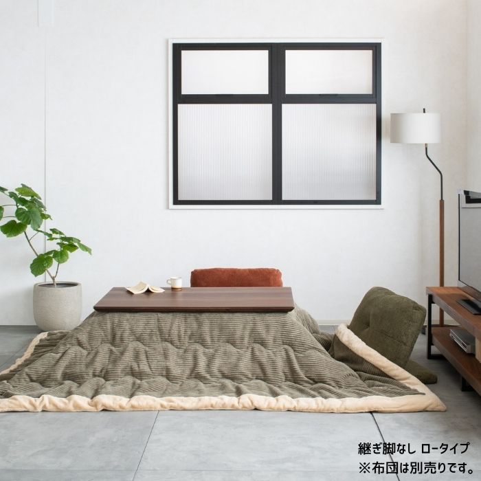 こたつテーブル こたつ 継ぎ脚 継脚 高さ調節 木製 おしゃれ 長方形 テーブル ダイニングこたつ ダイニングテーブル デスク 北欧 ヴィンテージ ナチュラル ウォールナット 木目
