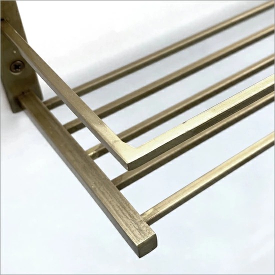 アイアン マルチ ウォールシェルフ アンティーク ゴールド シェルフ 棚