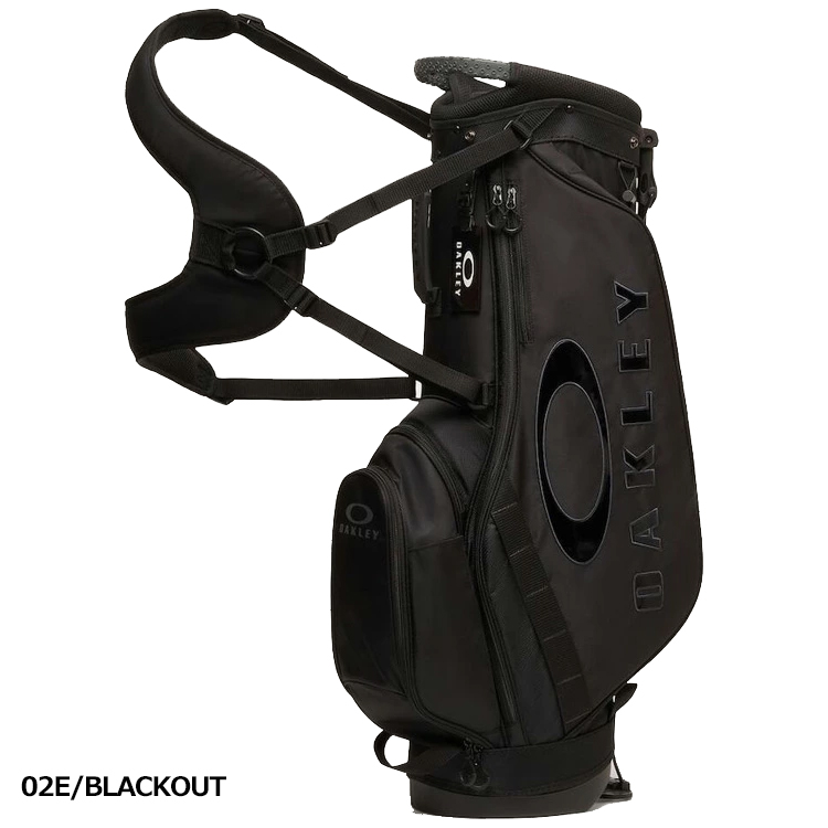 OAKLEY ゴルフ スタンド　キャディーバッグ　9.5インチ ブラック OAKLEY オークリー 9.5型 キャディバッグ 黒スタンド式 オークリー