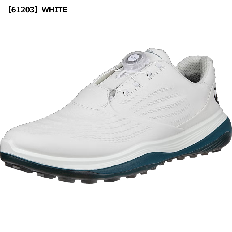【新品.未使用】 ecco BIOM BOA 防水 本革 24.5cm ecco（エコー） ゴルフ シューズ LT1 BOA エルティーワン ボア