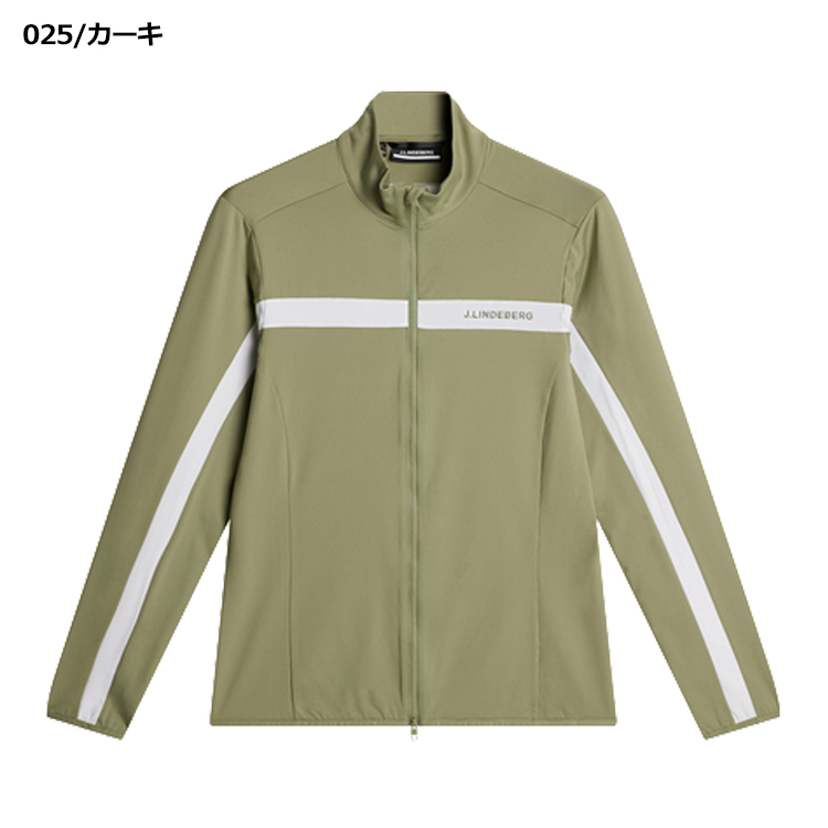 ジェイリンドバーグ レディース クウォータージップミッドレイヤー サイズ36 J.LINDEBERG（ジェイリンドバーグ） ミッドレイヤーブルゾン