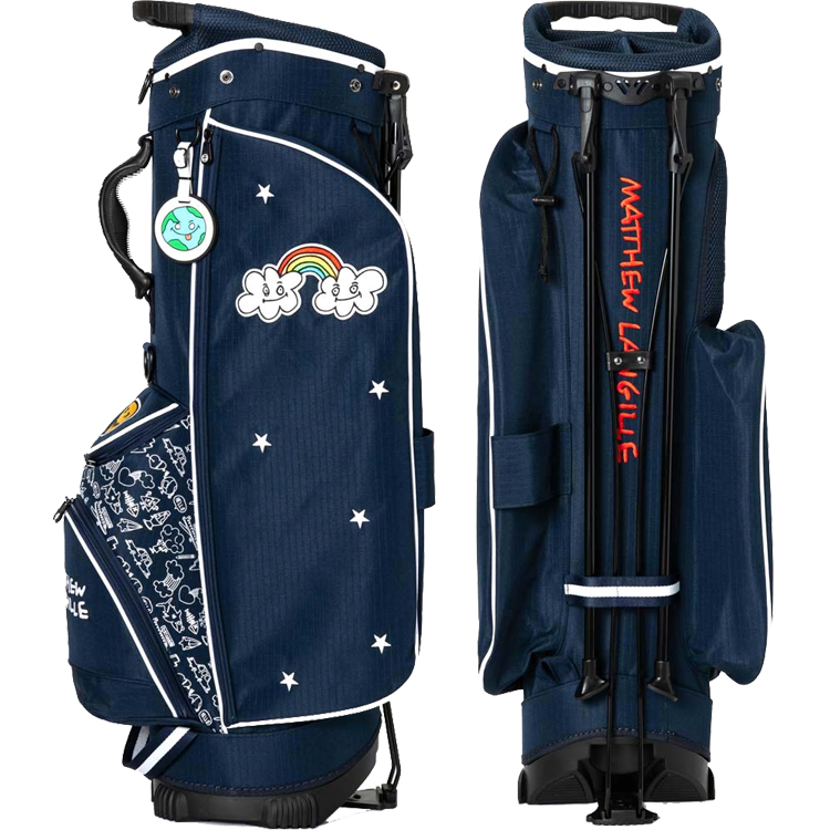 新品 マシュー・ランガイル ゴルフ スタンド式キャディバッグ Matthew Langille マシュー・ランガイル ゴルフ スタンド式キャディ