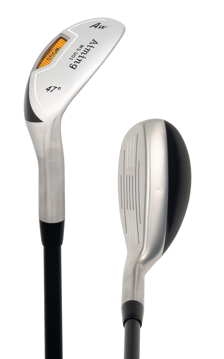 新品 WOSS ウォズ ユーティリティーアイアン #AW 47度 カーボン S WOSS（ウォズ） WOSS GOLF WS-U01 エイミング ユーティリティ アイアン