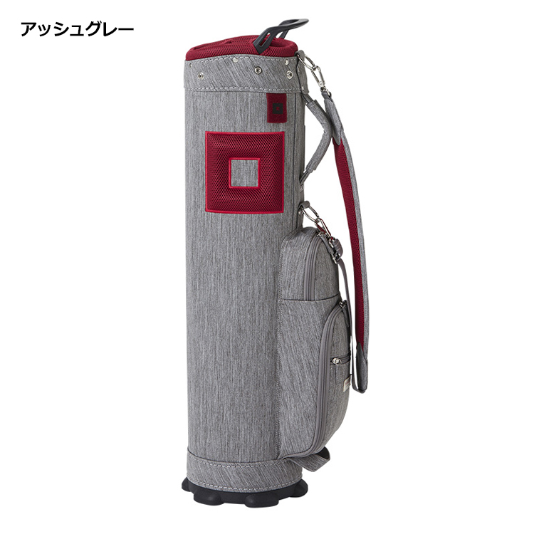 オノフ ONOFF キャディバッグ ゴルフバッグ グレー 軽量 ７型 61190026-4.jpg