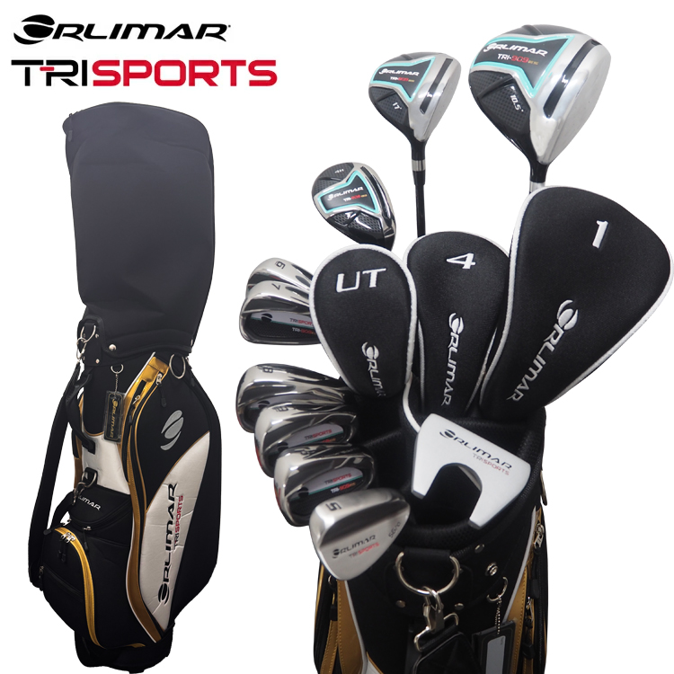 初心者応援 ✨ORLIMAR ✨メンズゴルフフルセット　即使用可能 ORLIMAR（オリマー） ゴルフ ORLIMAR TRI-SPORTS フルセット TRI-909