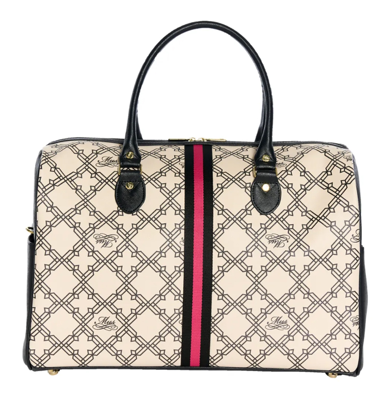 【良品】 MUスポーツ モノグラムプリント ボストンバッグ 703H6202 M・U SPORTS MU SPORTS MU スポーツ ボストンバッグ 703H6202