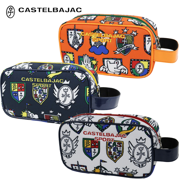 カステルバジャック カートポーチ 7234381308 ネイビー CASTELBAJAC カステルバジャック ポーチ カートバッグ メンズ