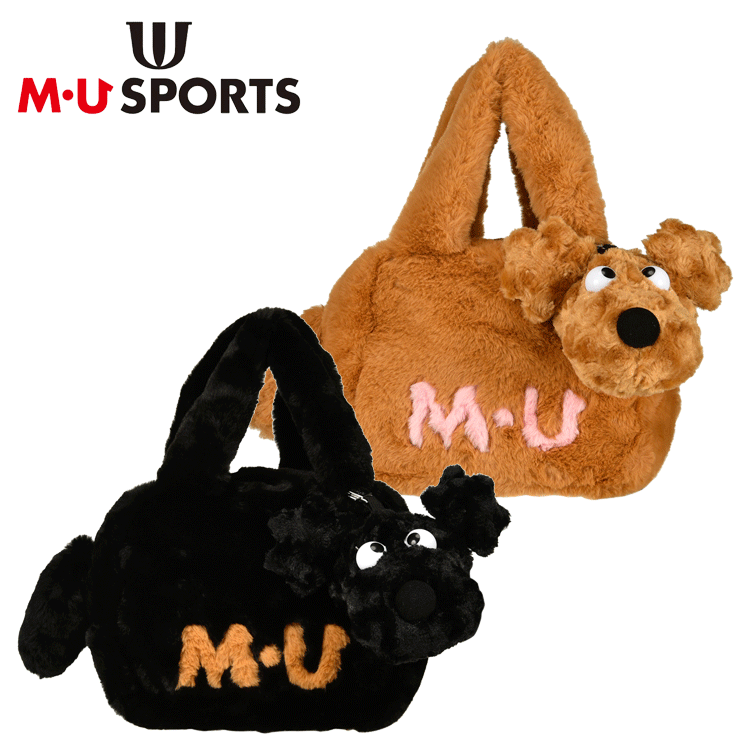 M・U SPORTS MU SPORTS MU スポーツ モコモコファー カートポーチ