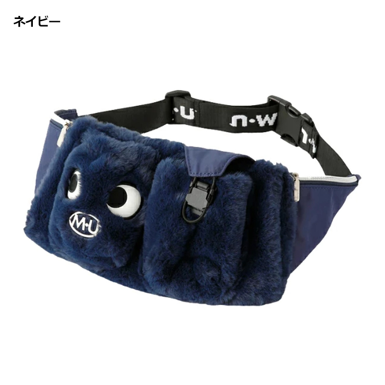 MUSPORTSMUスポーツ チャーミングUmoキャラEYES ウエストポーチ 75190405-8.jpg