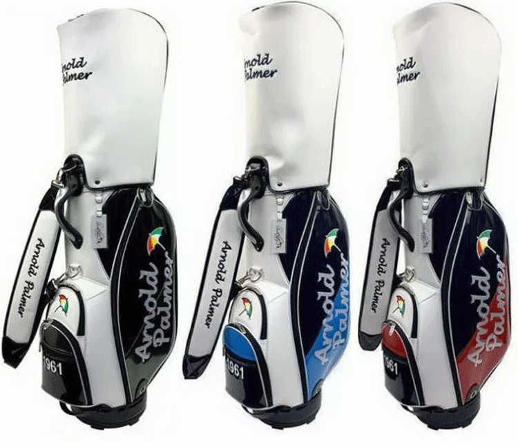 日本正規品 アーノルド・パーマー エナメル キャディバッグ APCB-19 9型 キャディバッグ キャディバッグ Arnold Palmer
