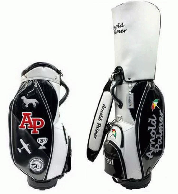 日本正規品 アーノルド・パーマー エナメル キャディバッグ APCB-19 9型 キャディバッグ キャディバッグ Arnold Palmer