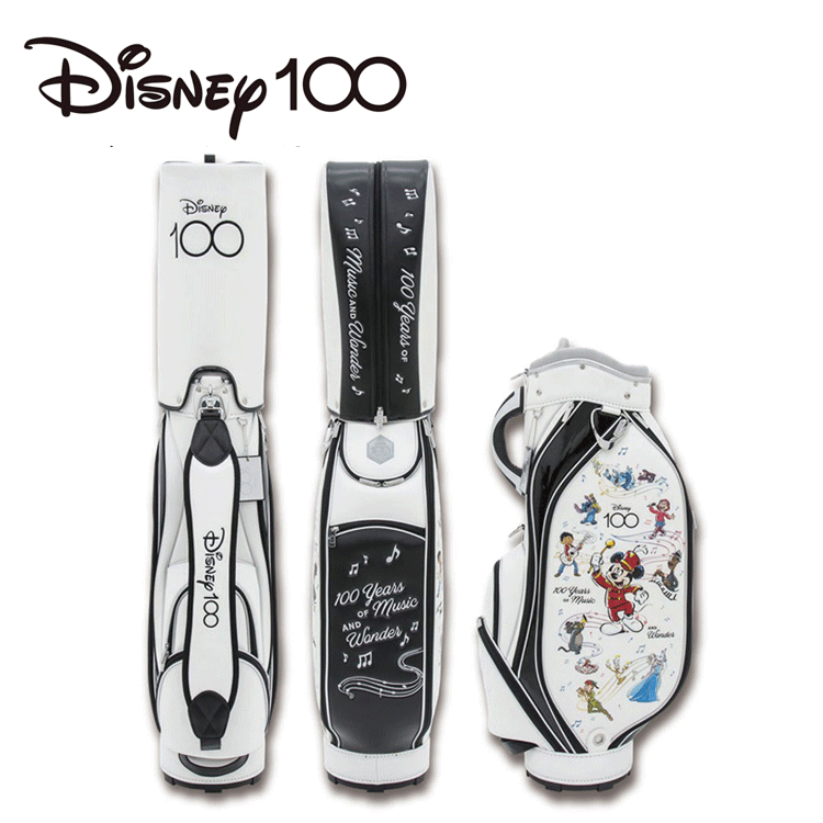 Disney ディズニー 100周年 8.5型 キャディバッグ 73220-400-000 【D100】【ウォルト・ディズニー】【100周年】【数量限定】【CB】【Lｙ】                 商品説明                                    【「Disney100 EI2682599558(25245円)