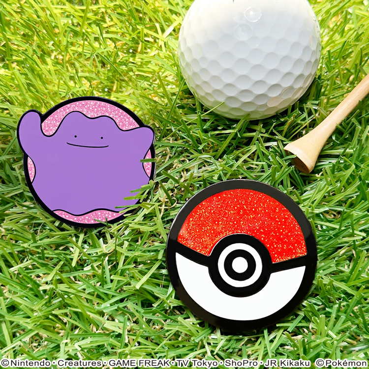 ポケットモンスター ゴルフマーカー BIGサイズ メタモン キャラクター