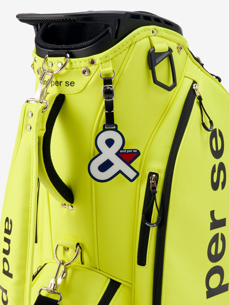 and per se ゴルフキャディバッグ レッド アンパスィ and per se