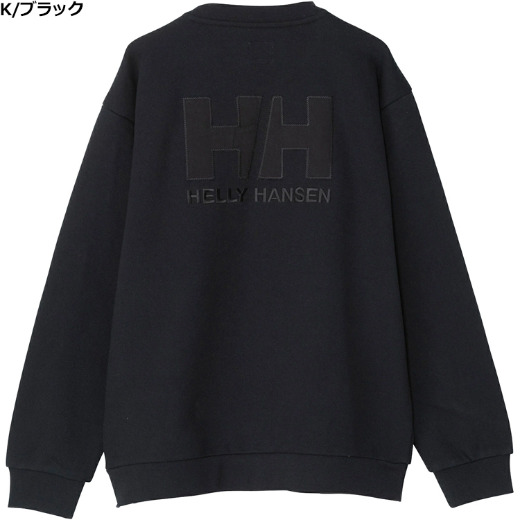 HELLY HANSEN（ヘリーハンセン） HM32572 トレーナー HH ロゴ パッチ 