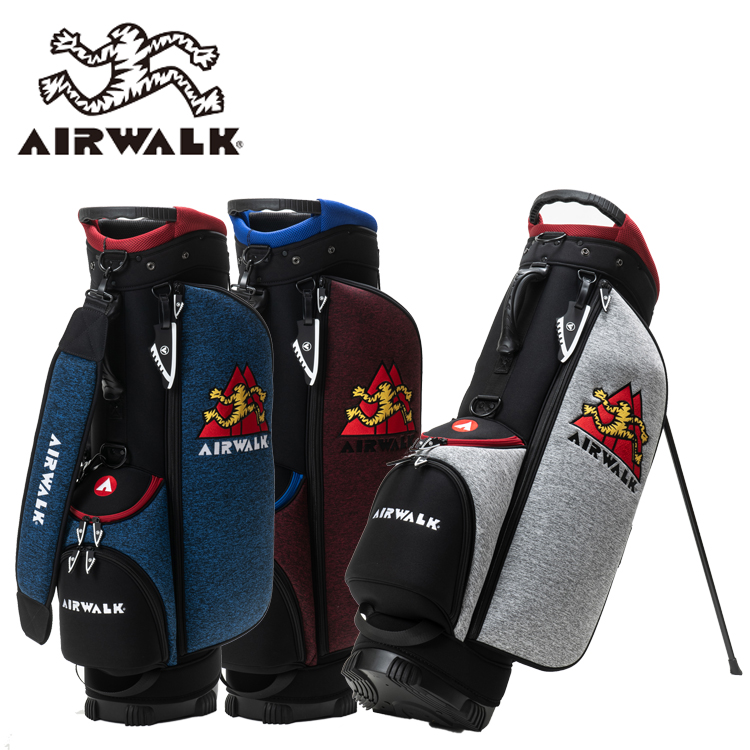 AIR WALK GOLF エアウォーク ゴルフ 9.0型 スタンド式キャディバッグ AWCB-02S【AIRWALK】【ゴルフ】【スタンド】【 キャディーバッグ】 : 11190001 : Cielblu Sports - 通販 - Yahoo!ショッピング