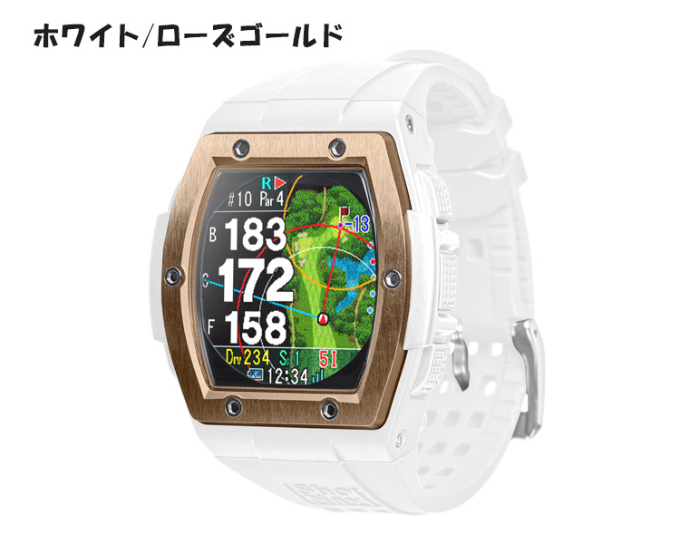 ShotNavi（ショットナビ） ゴルフ Crest クレスト 腕時計型 GPSナビ