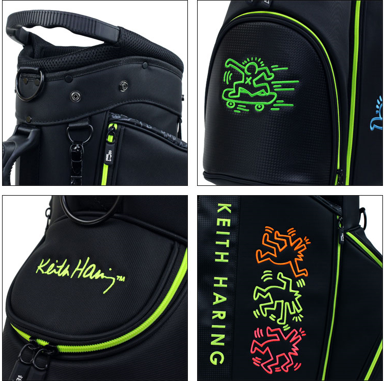 Keith Haring（キース ヘリング） ゴルフ スタンド キャディバッグ