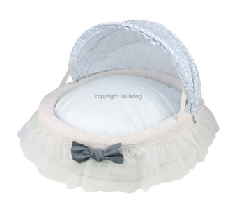 犬のベッド ルイスドッグ LouisDog Baby Gradle Blue : ドッグウェアの