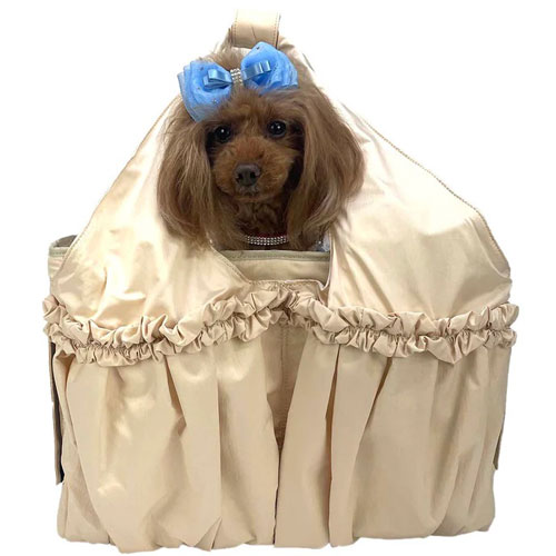 BIRDIE（バーディー） 犬のキャリーバッグ Luxe birdie クリーム
