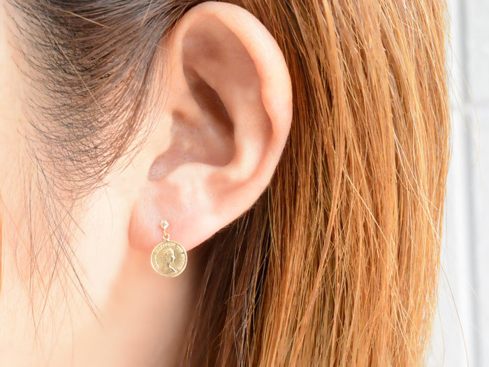Acne Studios ゴールドコインピアス 楽天市場】アクネストゥディオズ ピアス レディース イヤリング