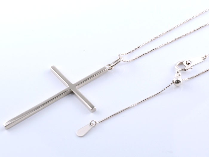 ★セール★クロス ネックレス Z0288 プラチナ Pt メタル 地金 シンプル プラチナ Pt クロス ネックレス メタル 地金タイプ シンプル Z0288