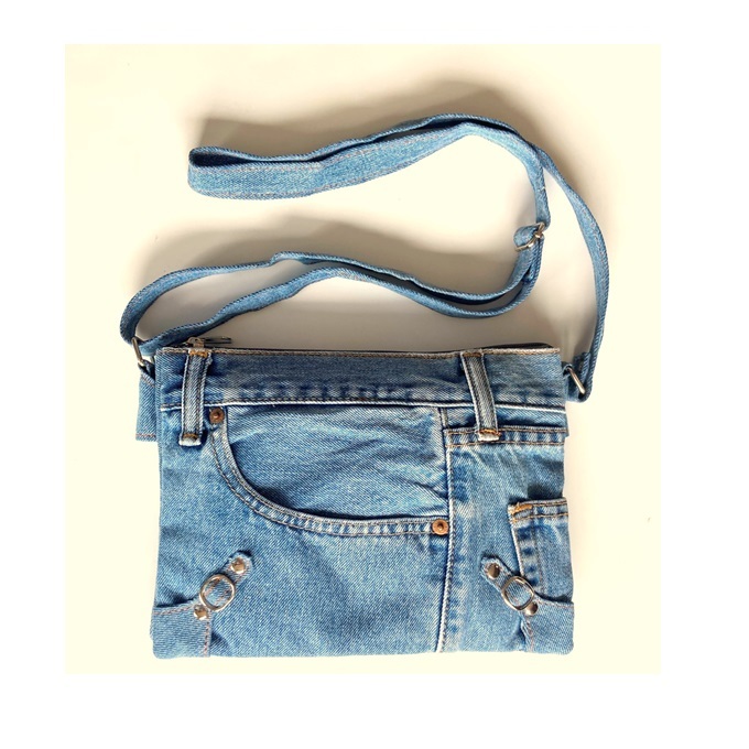 デニム ショルダーバッグ セパレート BAG サコッシュ ポシェット
