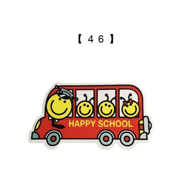 ステッカー シール 防水 耐水 車 カー スマホ ノートパソコン タブレット 弾丸 ガイコツ WOW スクールバス スケボー かっこいい かわいい おしゃれ |  | 04