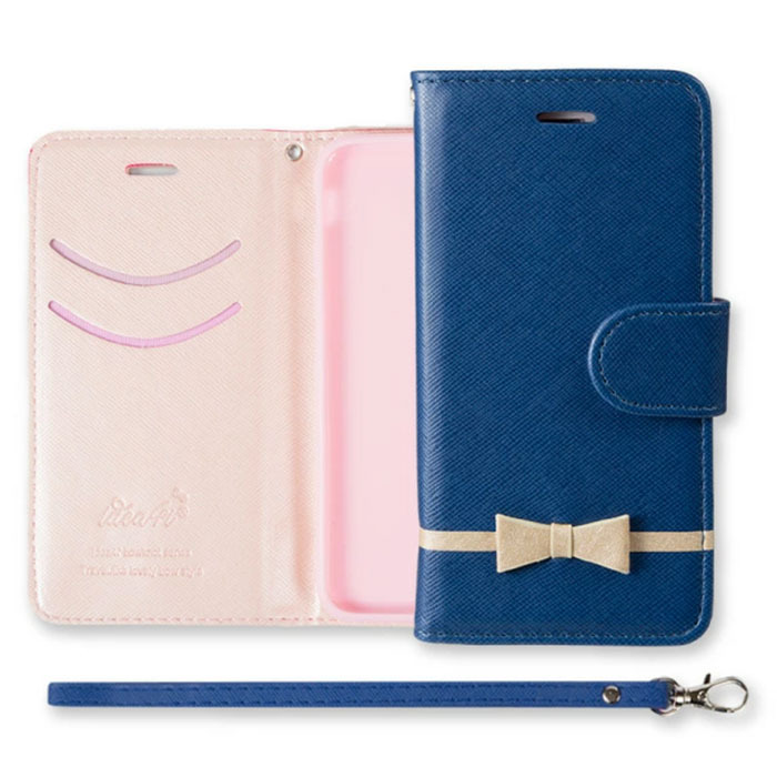 リボン付きブラックiPhoneケース charashop_clair