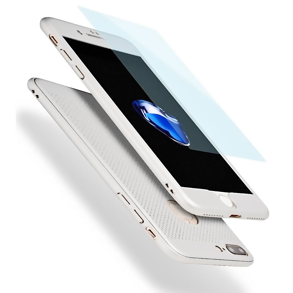 iPhone8/7 ケース 全面保護 360度フルカバー 熱放出 赤特集 レビューを