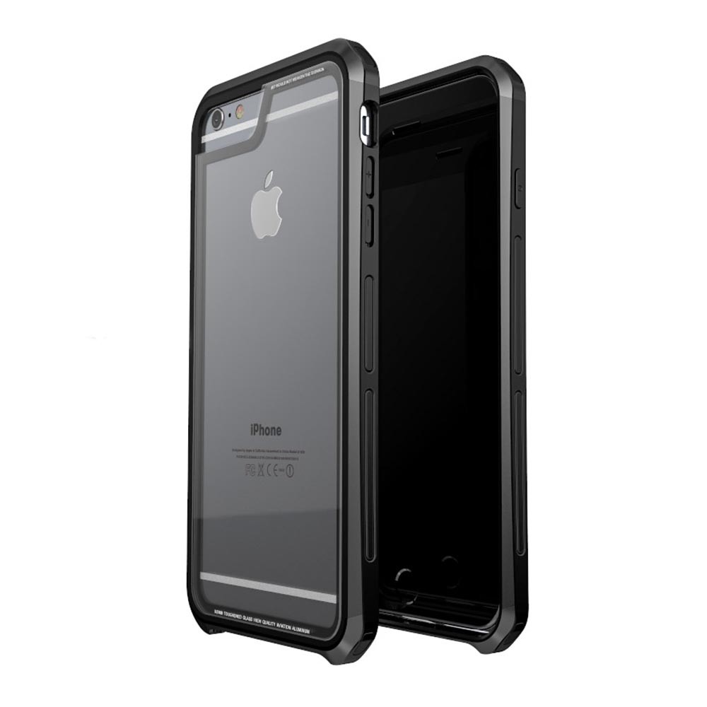iPhone SE ケース 背面ガラス iPhone8 XR XS Max iPhone7 Plus 3パーツ 他機種対応 メタル メンズ 耐衝撃｜cincshop｜04