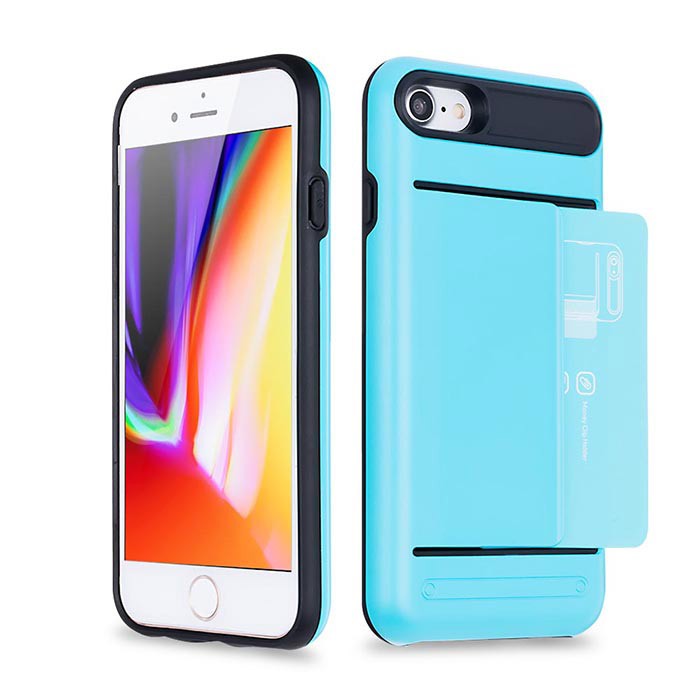 iPhone XR iPhone8ケース クリップ式 ICカード カード収納 iPhoneXS