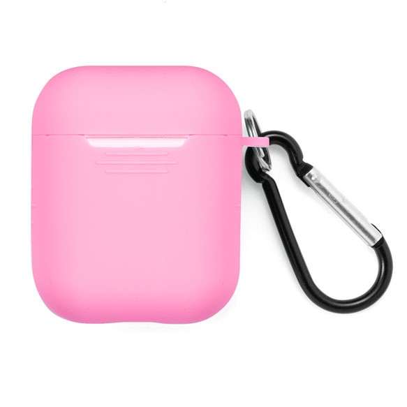 AirPods ケース シリコン カラビナ付き エアポッズケース カラフル