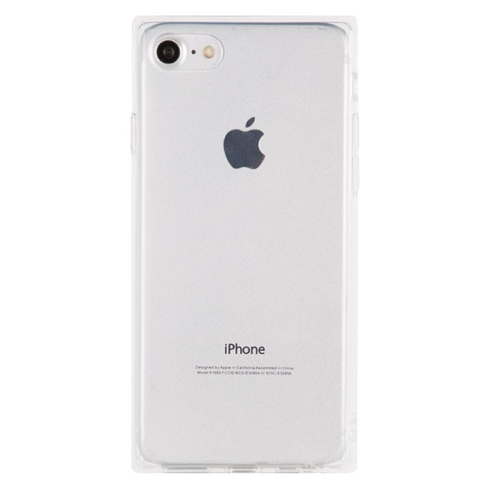 iPhone12 ケース スクエア 四角 iPhone SE mini iPhone11 クリア 透明 iPhoneケース スマホケース  iPhone8 XR XS Pro Max レディース メンズ 7 Plus