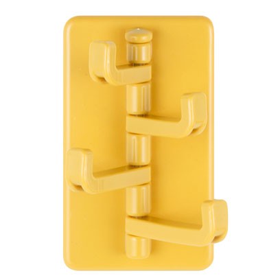 壁掛け フック 収納 4連フック ウォールフック キッチンツールフック