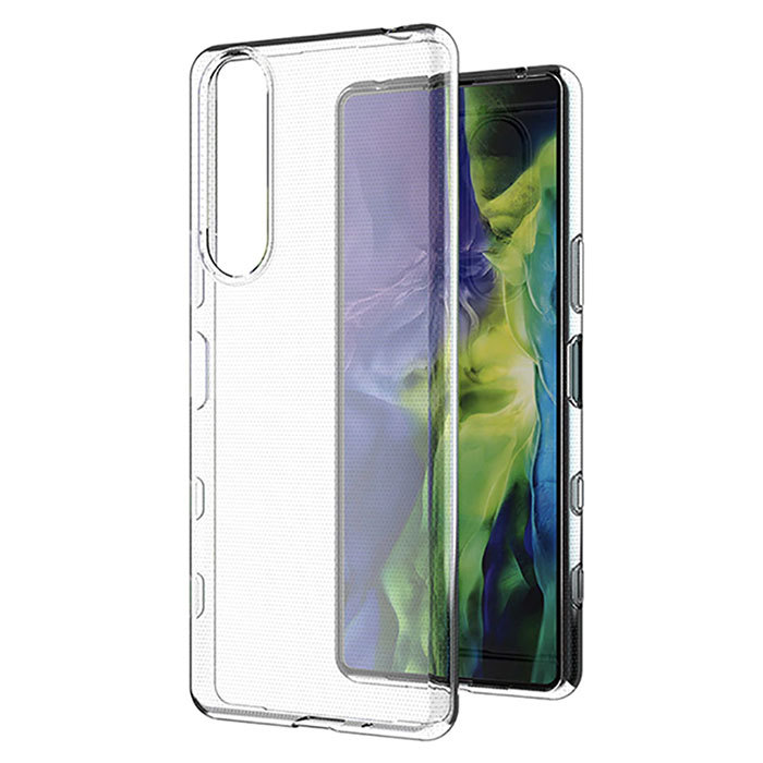 Xperia 5 III ケース SO-53B SOG05 スマホケース カバー TPU クリア