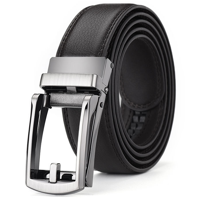 ベルト メンズ オートロック 120 紳士ベルト メンズベルト ロング 穴