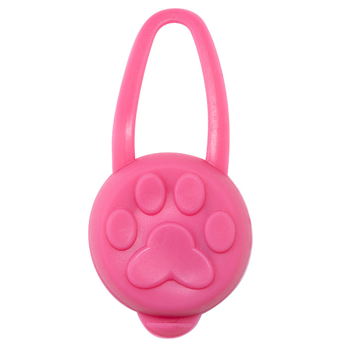 SEV PETS 犬用 ルーパー ピンク Lサイズ(45㎝) お散歩ライト LED シリコン ペット 犬 セーフティーライト 小型犬 中型