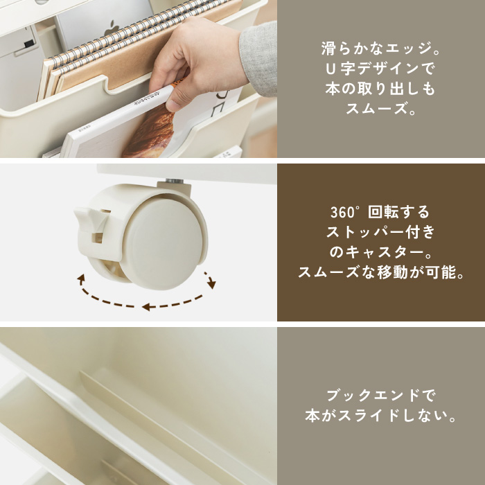 収納ワゴン キャスター付き ワゴン ブックスタンド キッチン 収納ワゴン キャスター付き ワゴン ブックスタンド キッチン