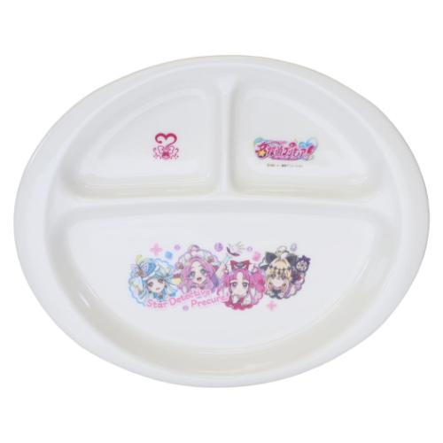 名探偵プリキュア！ キッズ食器 ランチ皿 こども食器シリーズ 金正陶器
