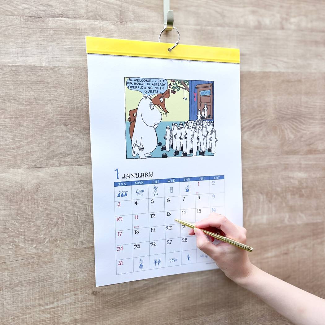 ムーミン 2027Calendar 壁掛けカレ...の詳細画像2