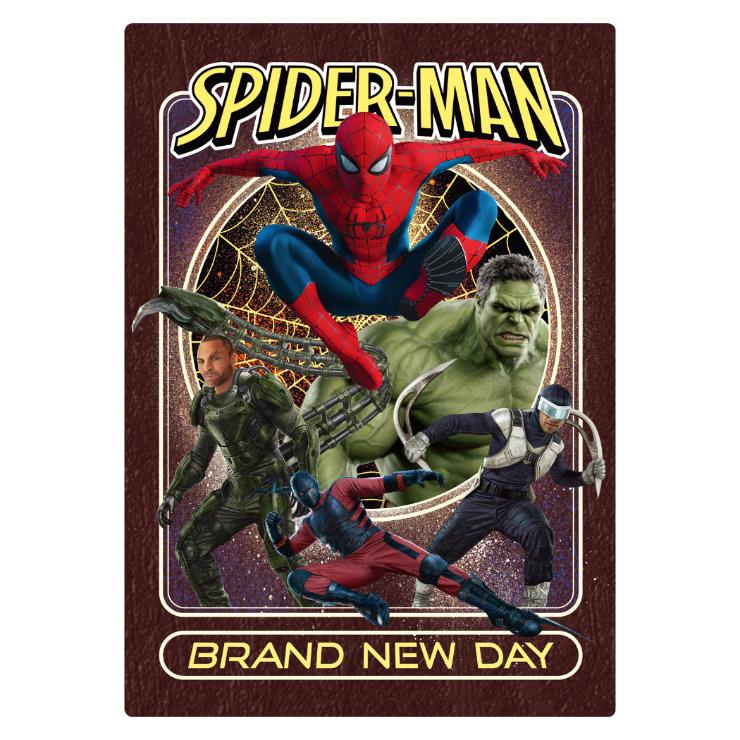 スパイダーマン：ブランド・ニュー・デイ 下じき 3D下敷き B5 MARVEL